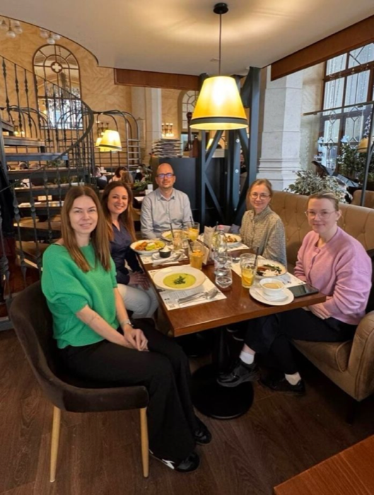 Tallinn University delegation dinner with EdTech Talents